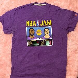 HOMAGE Purple Crewneck Tee